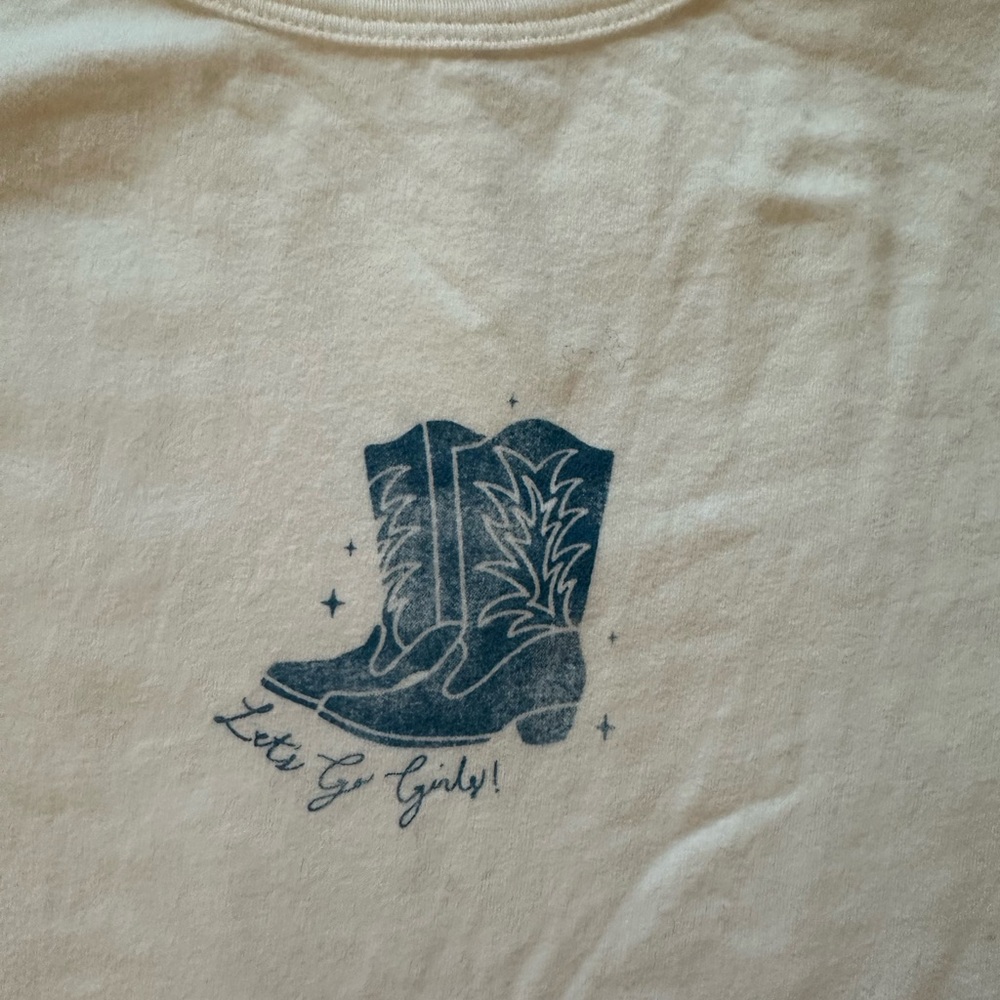 Abercrombie & Fitch Skimming Tee White with Graphic - Picture 2 of 4